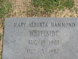 Mary Alberta Hammond Whiteside