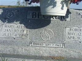 Mary Alene Moon Becker