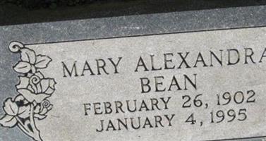 Mary Alexandra Bean