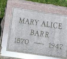 Mary Alice Barr