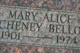 Mary Alice Cheney Bello