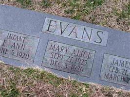 Mary Alice Evans