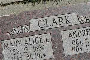 Mary Alice L. Clark Mary Alice L. Clark