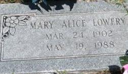 Mary Alice Lowery