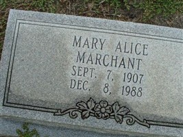 Mary Alice Marchant Mary Alice Marchant