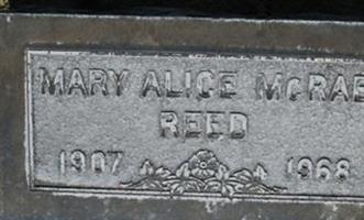 Mary Alice McCrae Reed