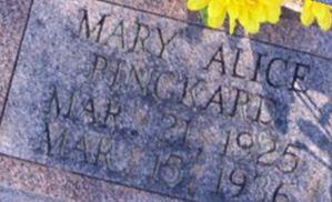 Mary Alice Pinckard