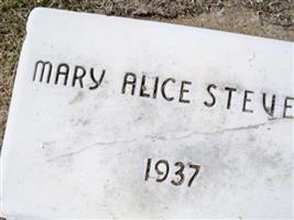 Mary Alice Stevens