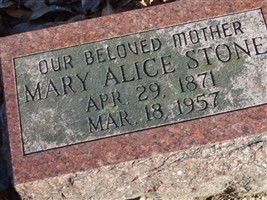 Mary Alice Stone Mary Alice Stone