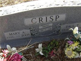 Mary Alice White Crisp Mary Alice White Crisp