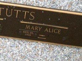 Mary Alice Wilkes Stutts