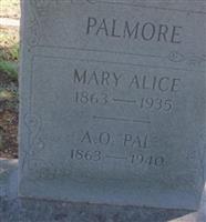 Mary Alice Wright Palmore