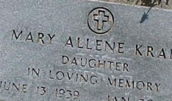 Mary Allene Kraft Mary Allene Kraft
