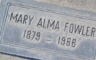 Mary Alma Cocanour Fowler