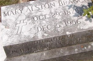 Mary Alston Steiner Branch Mary Alston Steiner Branch