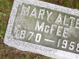 Mary Alter McFee