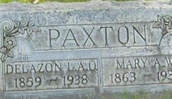 Mary Amelia Wilson Paxton