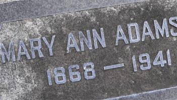 Mary Ann Adamson