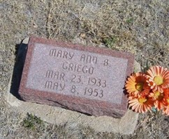 Mary Ann B. Griego