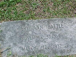 Mary Ann Battle