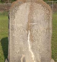 Mary Ann Bennett Padgett