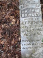 Mary Ann Bowles Rushin