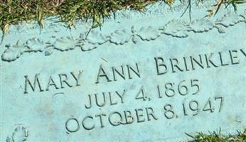 Mary Ann Brinkley