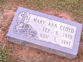 Mary Ann Cloyd