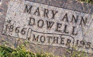 Mary Ann Dowell