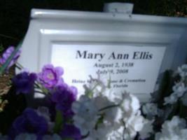 Mary Ann Ellis
