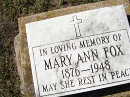 Mary Ann Fox