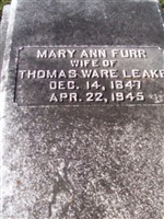 Mary Ann Furr Leake