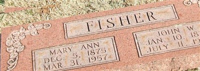 Mary Ann Gilbreath Fisher