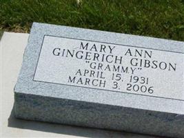 Mary Ann Gingerich Gibson