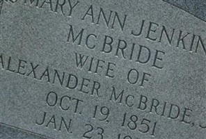 Mary Ann Jenkins McBride