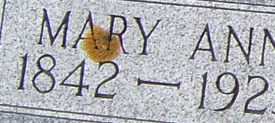 Mary Ann Joice Segrist Mary Ann Joice Segrist