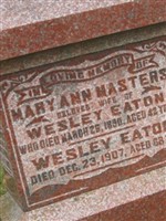 Mary Ann Masters Eaton Mary Ann Masters Eaton