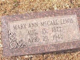 Mary Ann McCall Lewis