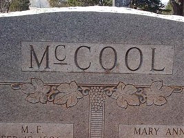Mary Ann McCool Mary Ann McCool