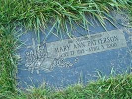 Mary Ann Patterson