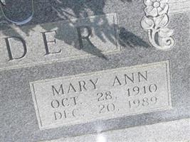 Mary Ann Pender