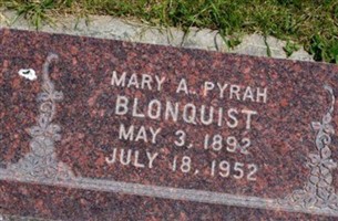 Mary Ann Pyrah Blonquist