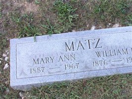 Mary Ann Schaub Matz Mary Ann Schaub Matz
