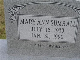 Mary Ann Sumrall