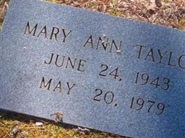 Mary Ann Taylor