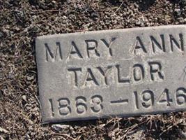 Mary Ann Taylor