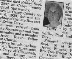 Mary Ann Terry Terry