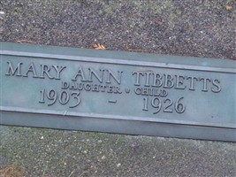 Mary Ann Tibbetts