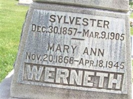 Mary Ann Werneth Mary Ann Werneth