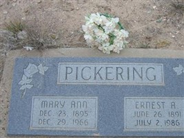 Mary Ann Winsor Pickering